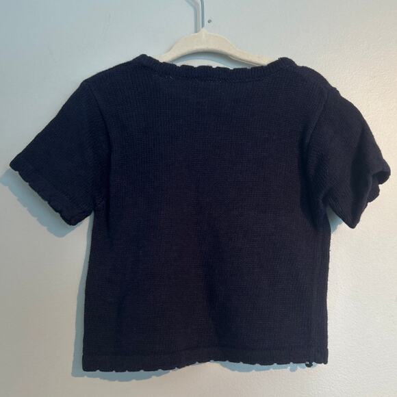 NWT Vintage B.T. Kids Sweater & Top Set – Navy & Floral – Toddler Girl 2T - Picture 7 of 10